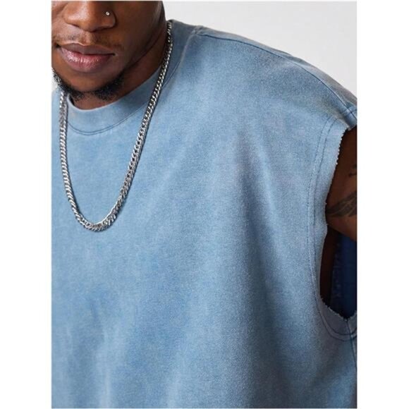 Crop Tank Top Women Summer Knit Sleeveless Stretchy Casual T Shirt Vest - Picture 4 of 6